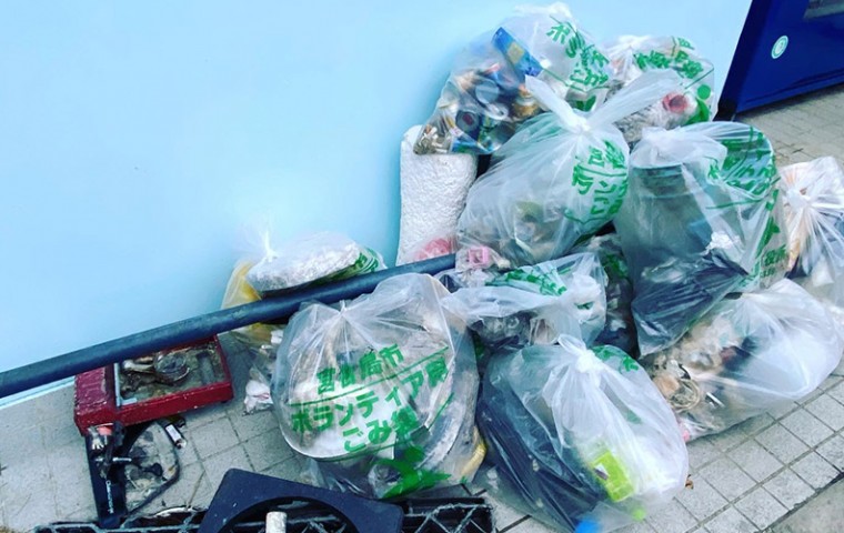 宮古島ビーチクリーンに参加しました