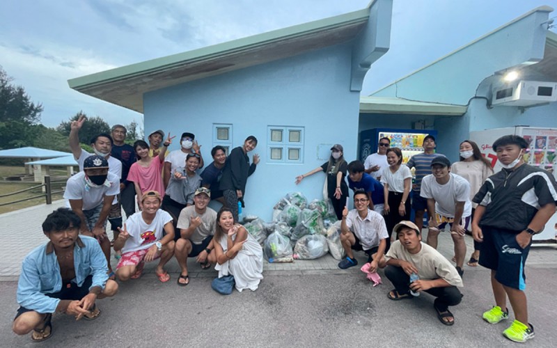 宮古島ビーチクリーンに参加しました